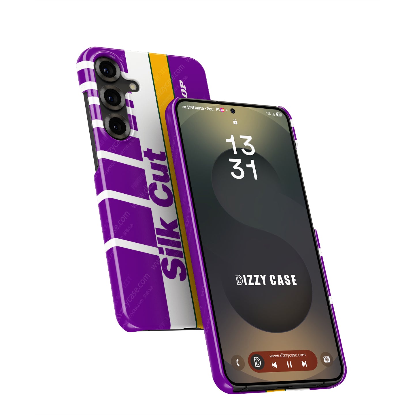 Jaguar XJR9-LM Silk Cut Phone Case | Iconic Racing Style