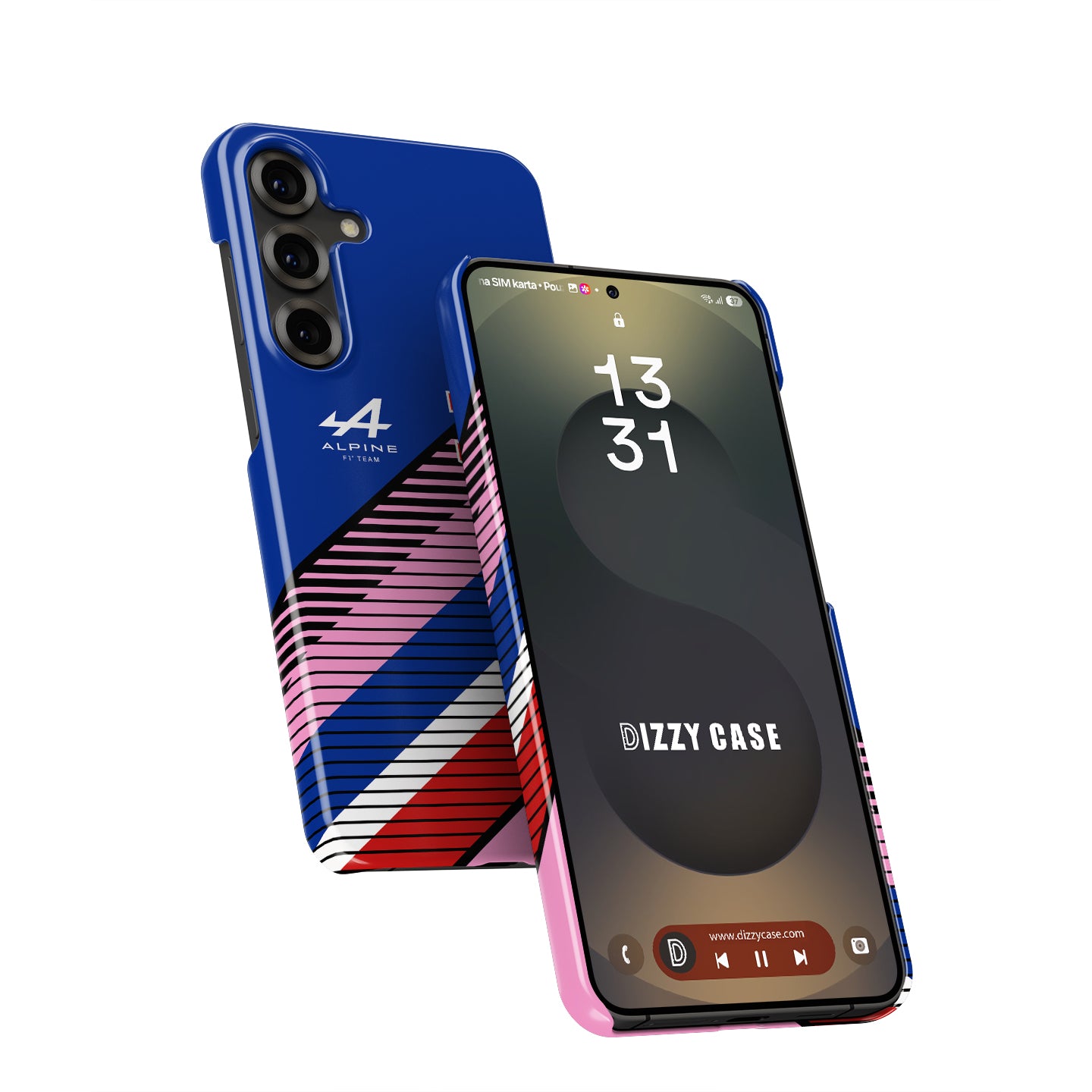 Racing Legacy: Esteban Ocon Alpine Samsung Galaxy Case | DIZZY CASE