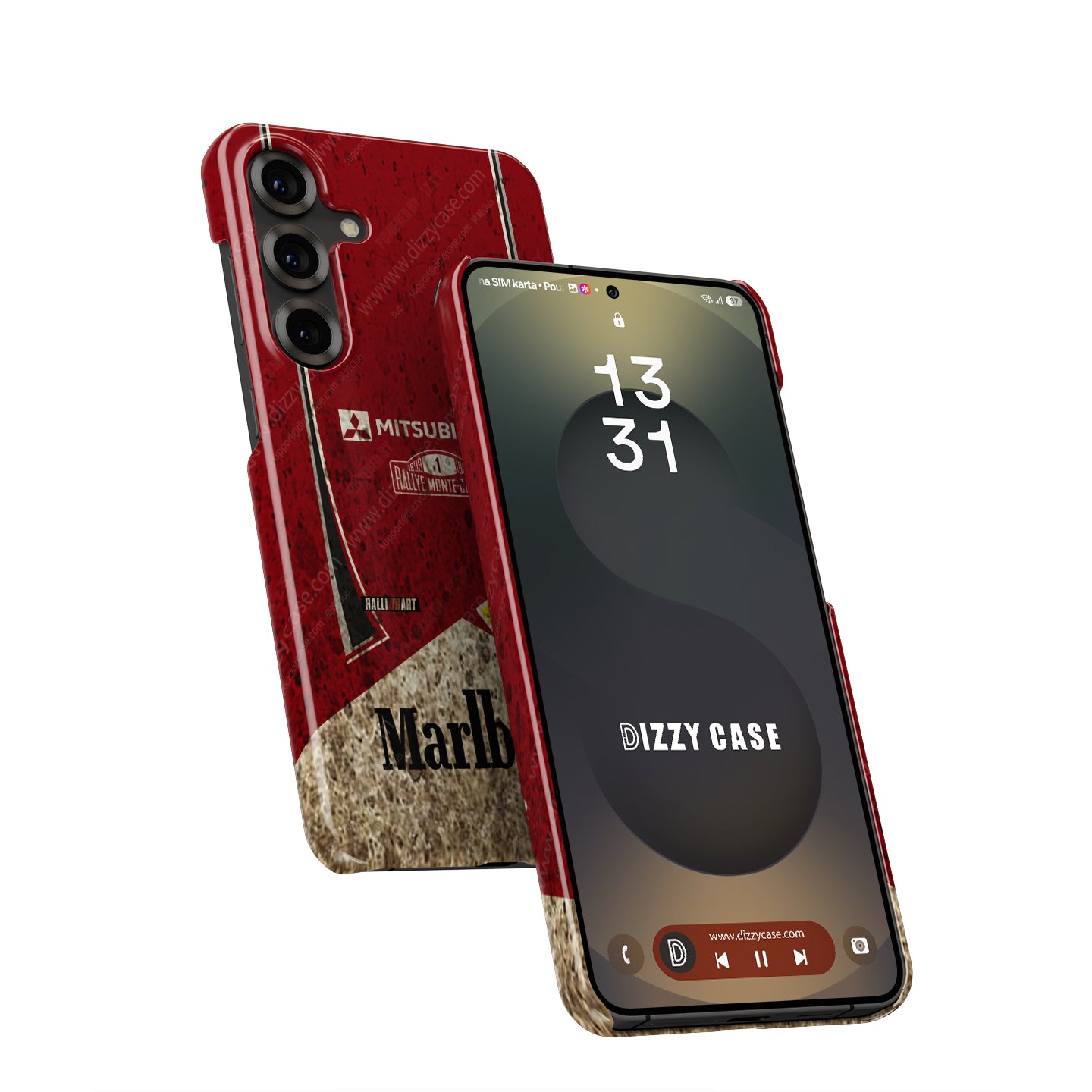 1999 Mitsubishi Lancer Evolution VI #1 Tommi Makinen - Risto Mannisenmaki Ganador del Rally de Nueva Zelanda (1999) Decoración de barro de SAMSUNG PHONE Case