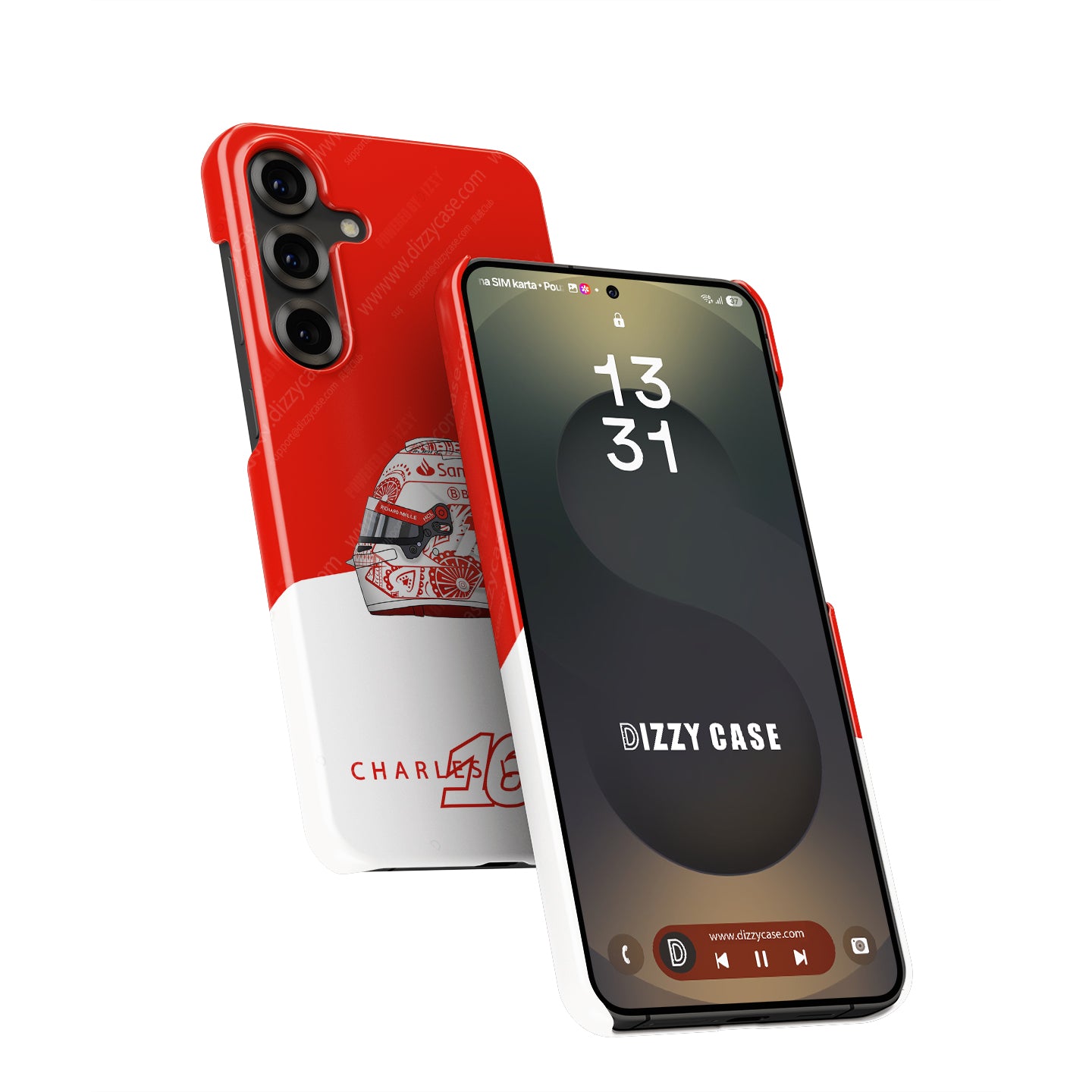Charles Leclerc Mexico 2024 F1 "Día De Los Muertos" Helmet Phone Case - Samsung Models | DIZZY CASE