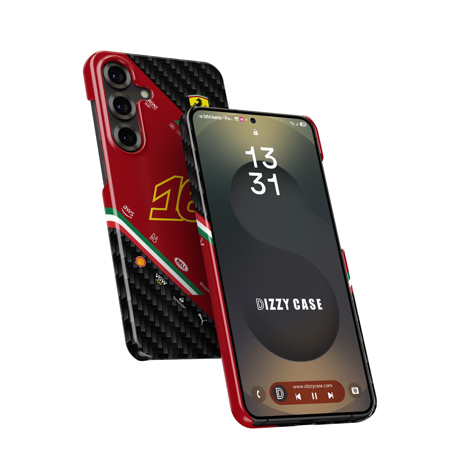 F1 Charles Leclerc Phone Case –  CL16 Edition for Samsung | DIZZY CASE
