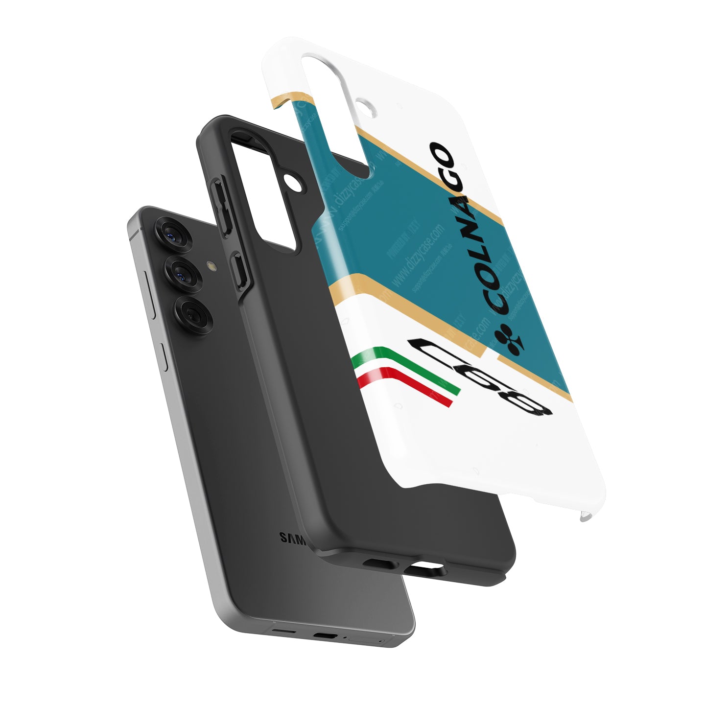 Coque de téléphone Tadej Pogacar 2024 Giro d'Italia en maillot rose par DIZZY