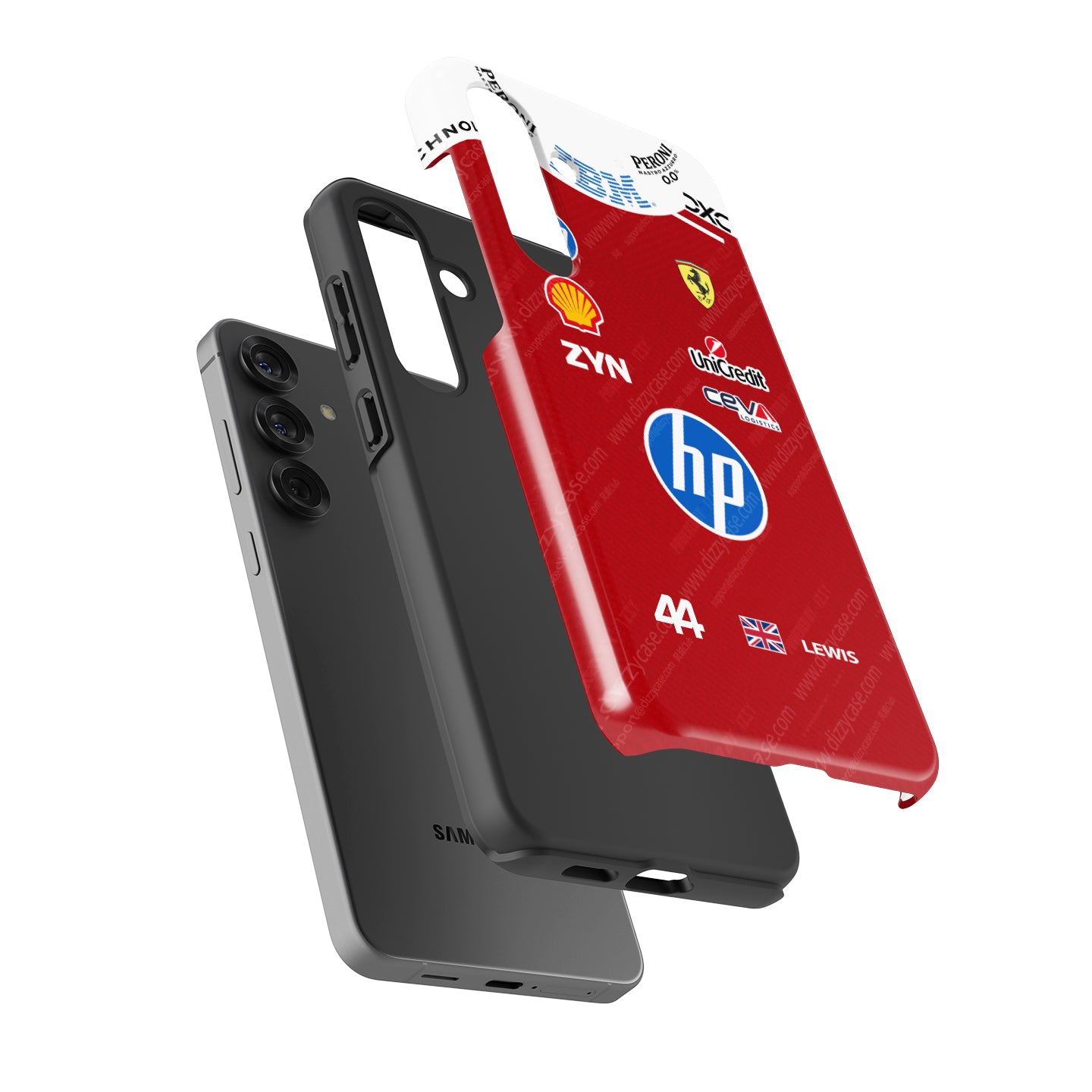 Lewis Hamilton 2026 Red Driver Suit Livery - Samsung Galaxy Case