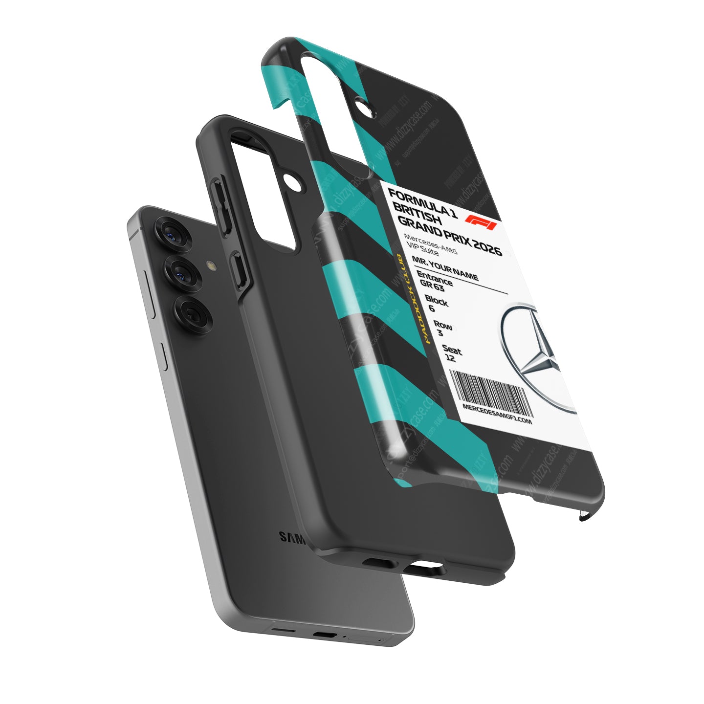 Custom Mercedes VIP Pass Samsung Galaxy Case