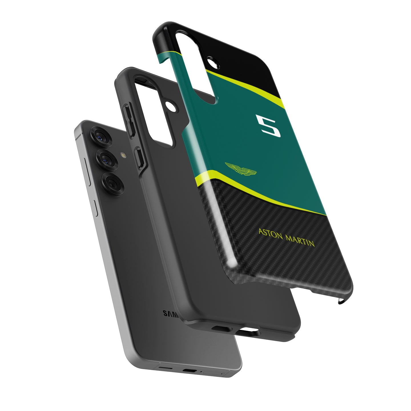 Aston Martin AMR22 Samsung Galaxy Case – Vettel’s Iconic Livery | DIZZY CASE