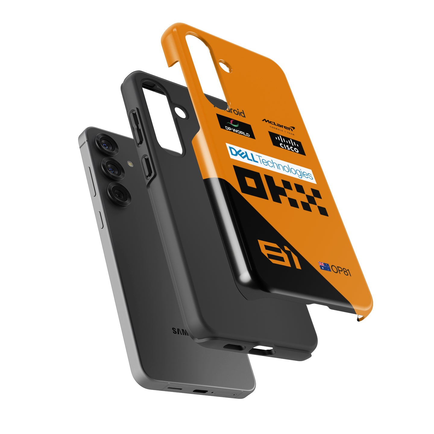 McLaren MCL38 2024 Livery - Oscar Piastri Samsung Phone Case | DIZZY CASE