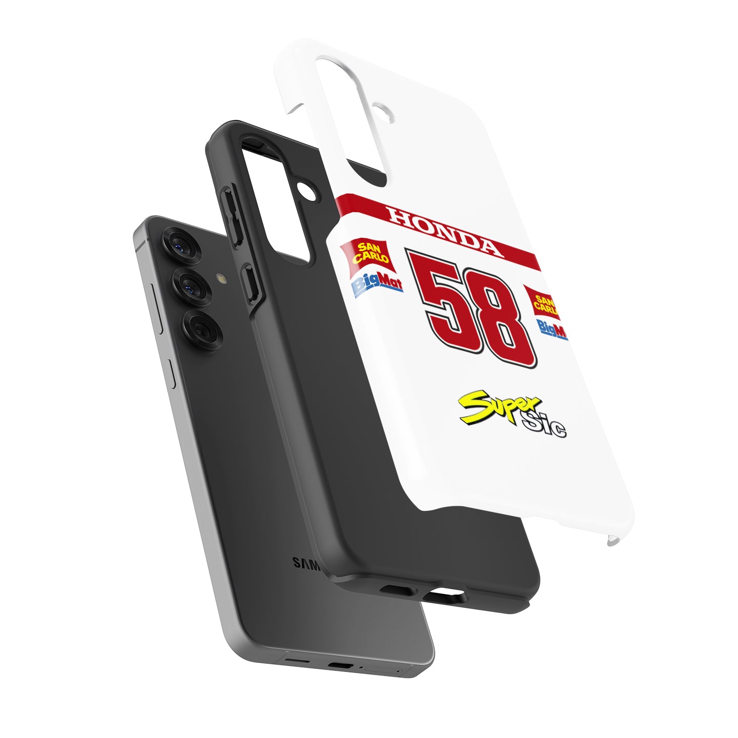 Marco Simoncelli HONDA RC212V Phone Case – MotoGP Protection & Style | DIZZY CASE