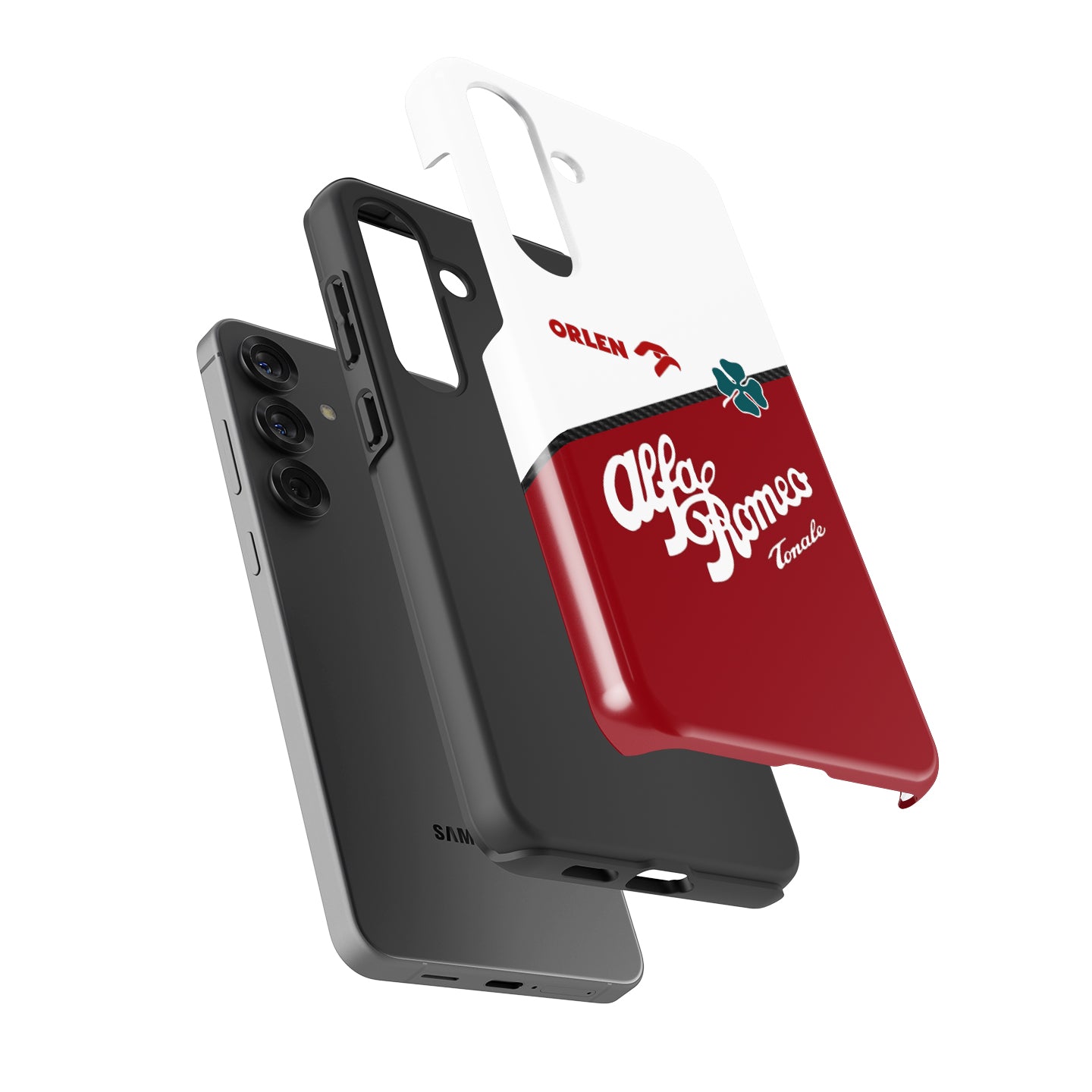 Funda para teléfono SAMSUNG con librea Alfa Romeo F1 C42