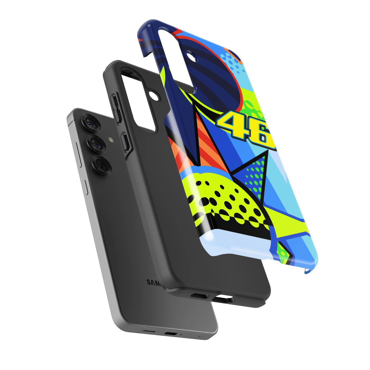 Celebrate Valentino Rossi with the Winter Test 2020 Helmet Phone Case | DIZZY CASE