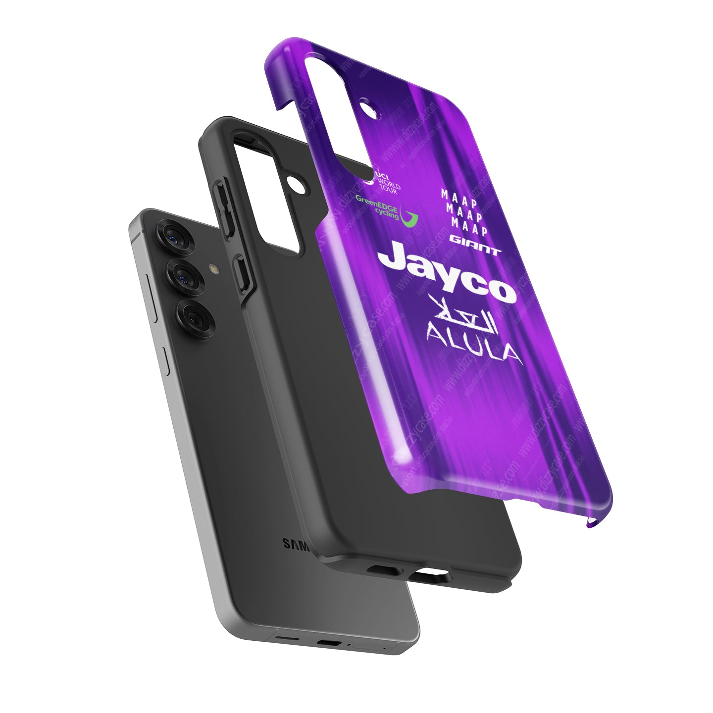 Team Jayco AlUla 2025 Jersey Phone Case – Ride the Purple Velocity (Samsung Galaxy)
