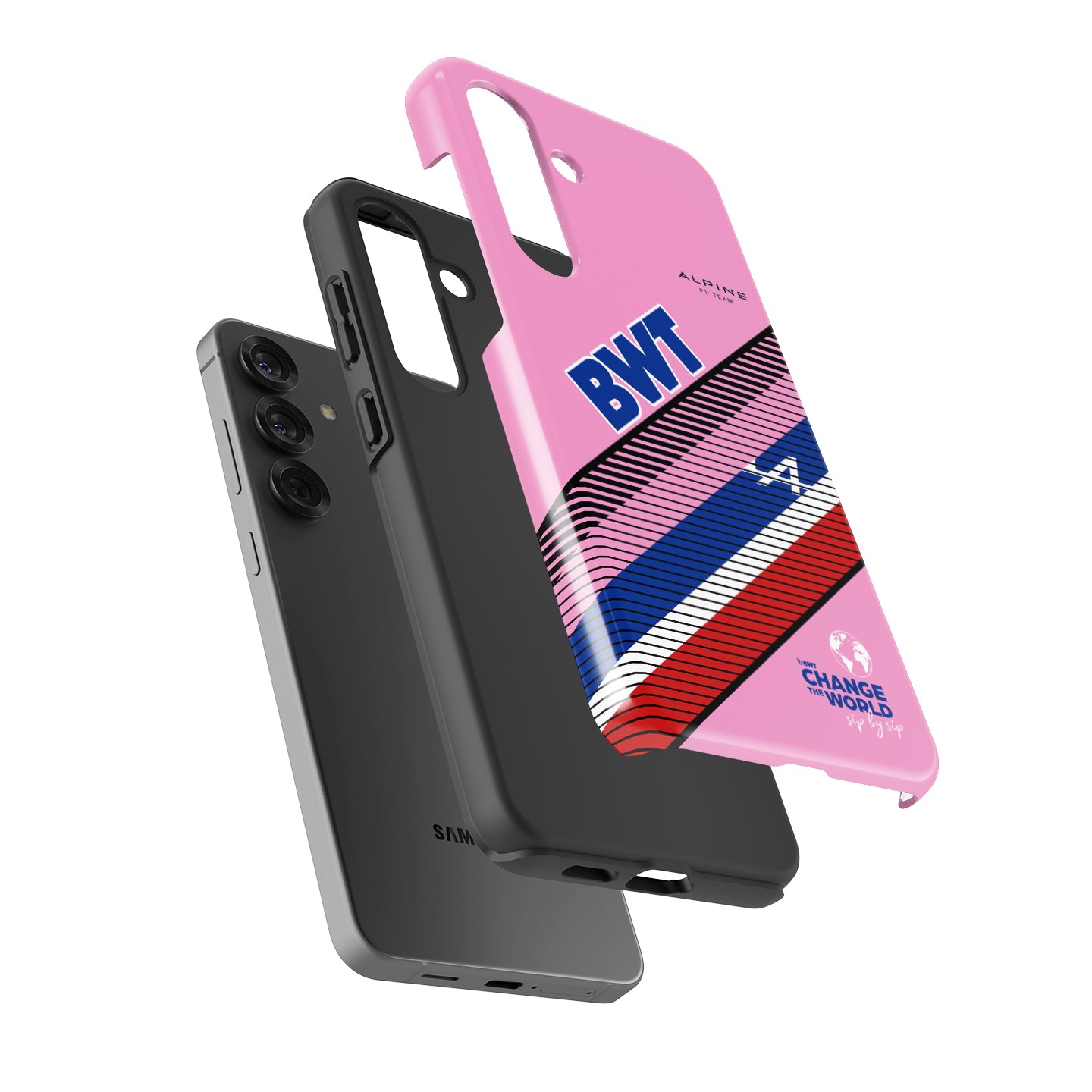 Alpine F1 Legacy Pink Livery Case for Samsung Models | DIZZY CASE
