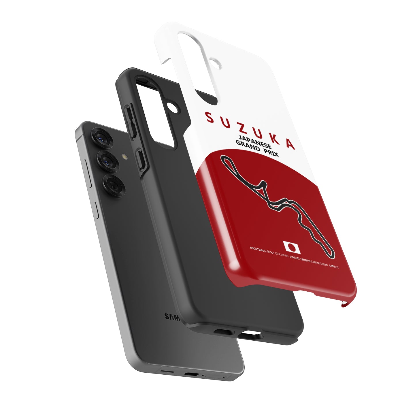 Suzuka Grand Prix Samsung Case – Legendary Racing Circuit | DIZZY CASE