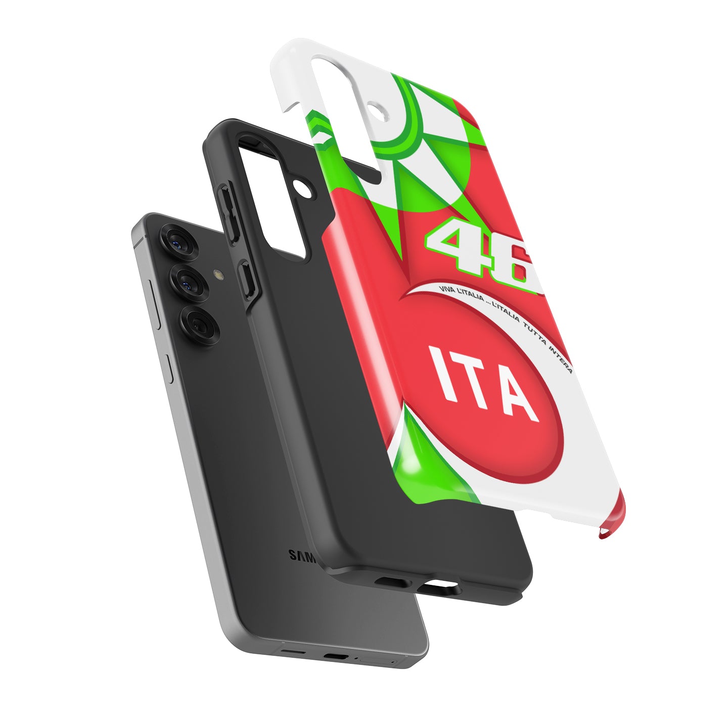 Valentino-Rossi Mugello 2018 Helmet Livery Phone Case – Samsung Models | DIZZY CASE