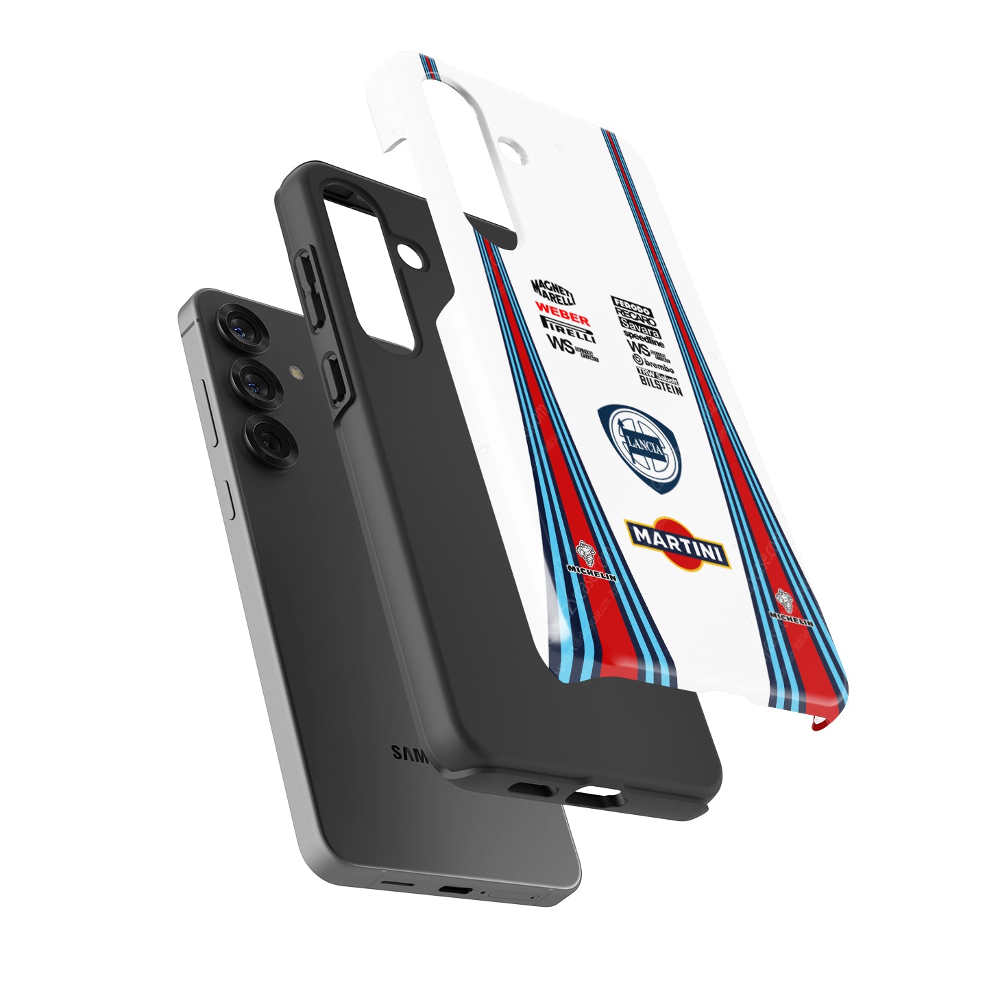 1990 Lancia Delta HF Integrale Group A Martini livrée par SAMSUNG Coque Pour Téléphones