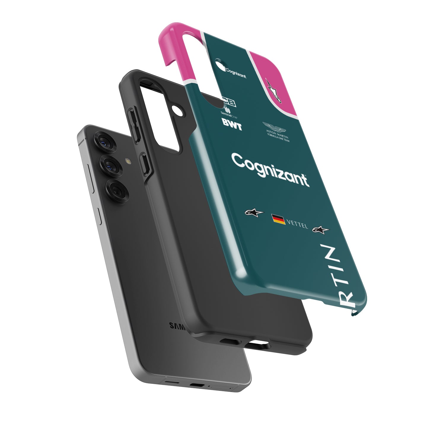 Aston Martin Sebastian Vettel F1 Phone Case for Samsung | DIZZY CASE