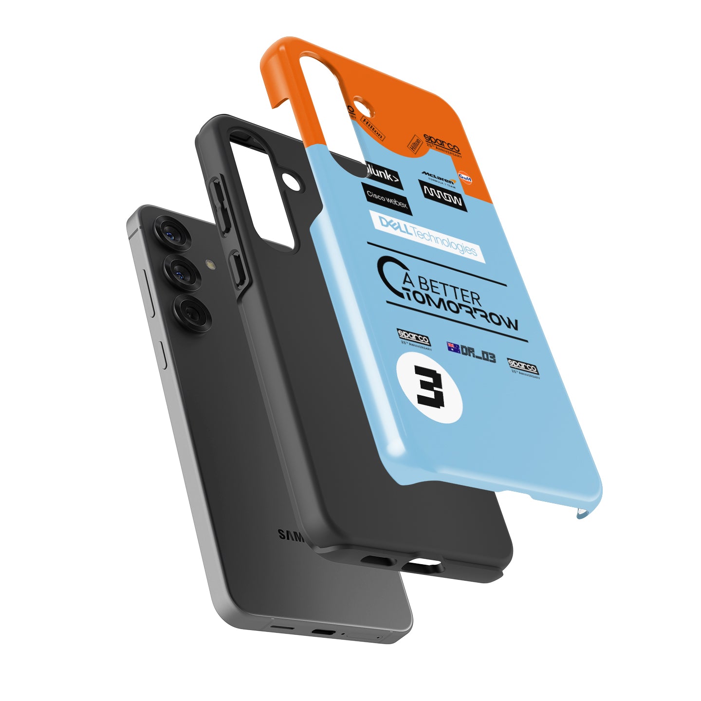 Ricciardo Gulf Livery Samsung Case - Sleek & Tough Protection | DIZZY CASE