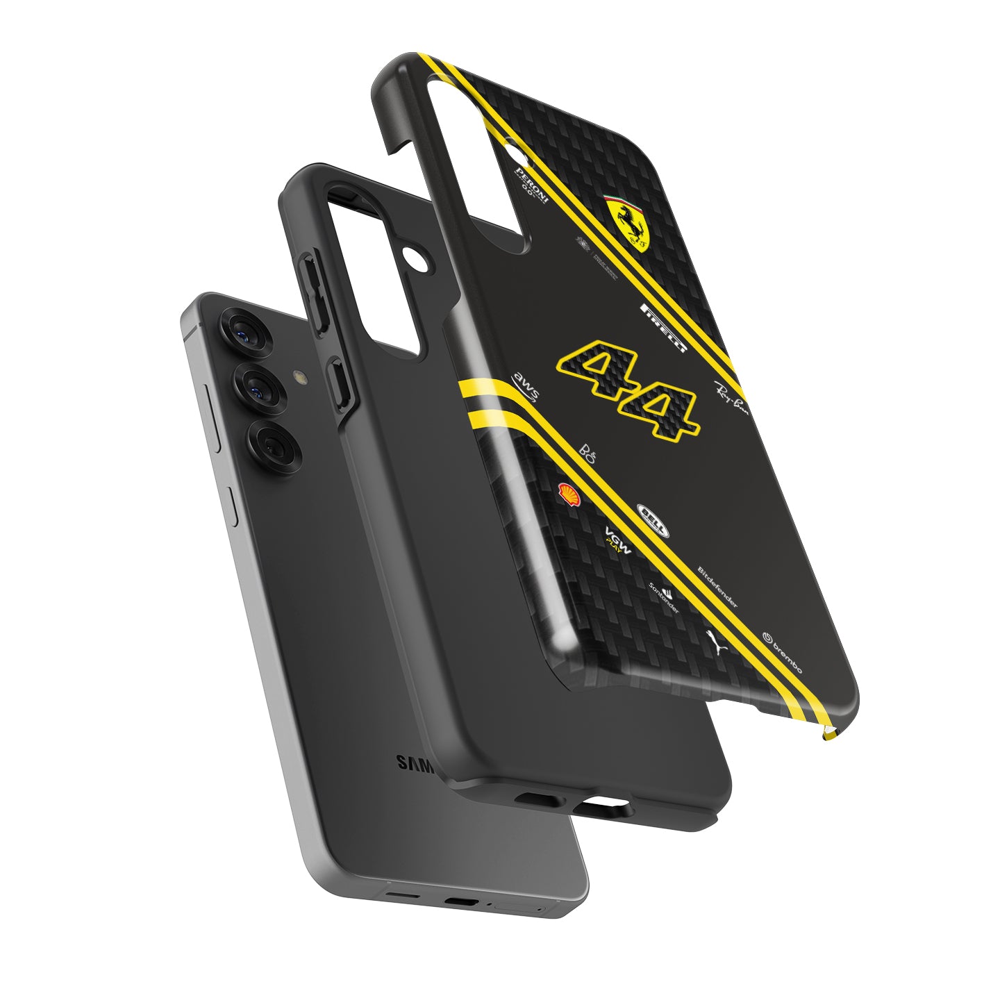 For F1 Fans: Lewis Hamilton LH44 Samsung Phone Case | DIZZY CASE