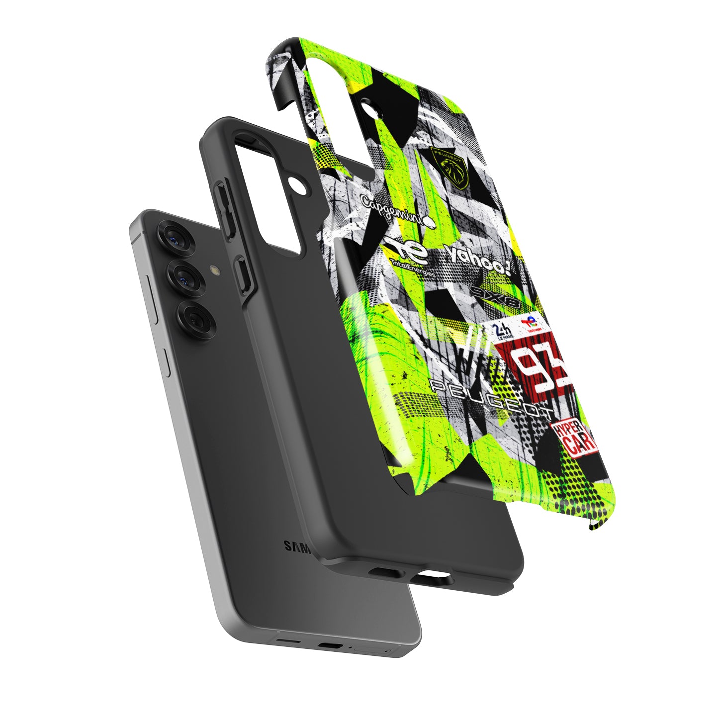 Peugeot 9X8 Hypercar Phone Case – #93 Track Edition for Samsung | DIZZY CASE