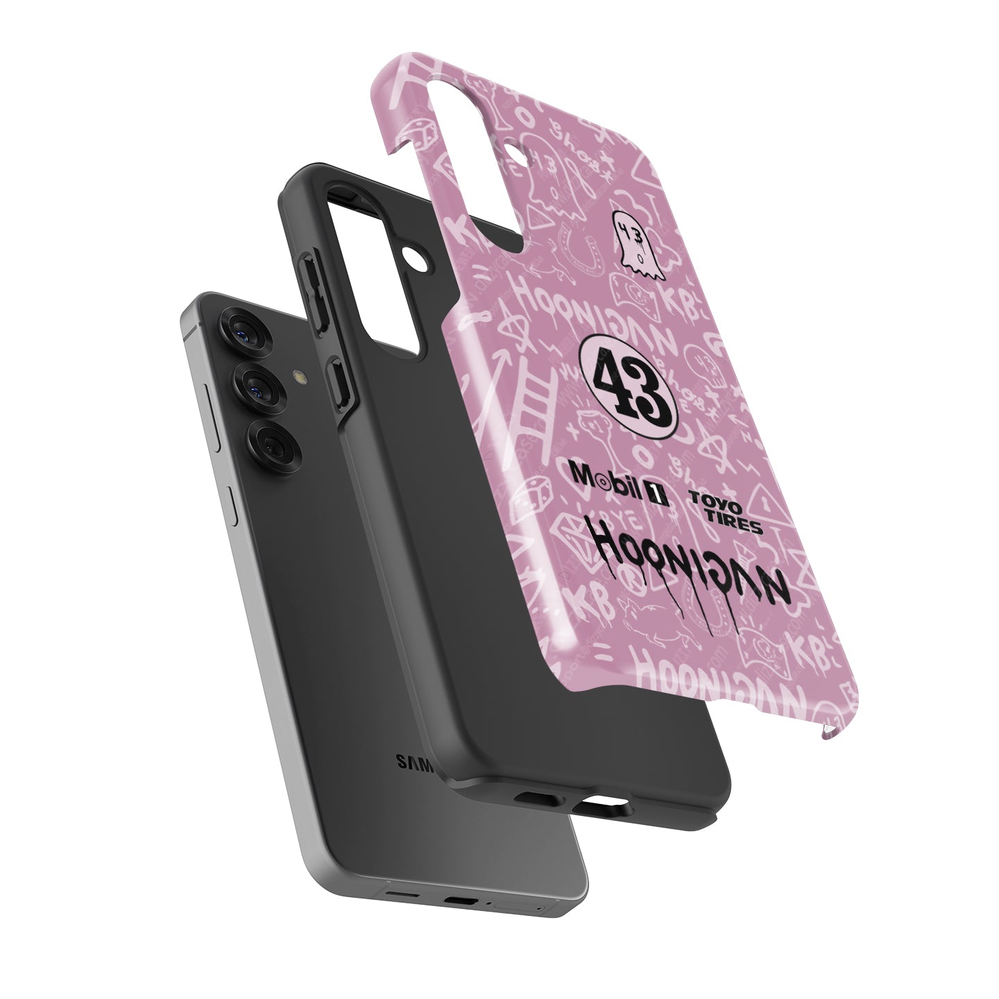 Sleek & Tough: Ken Block Porsche 911 Phone Case for Racing Fans