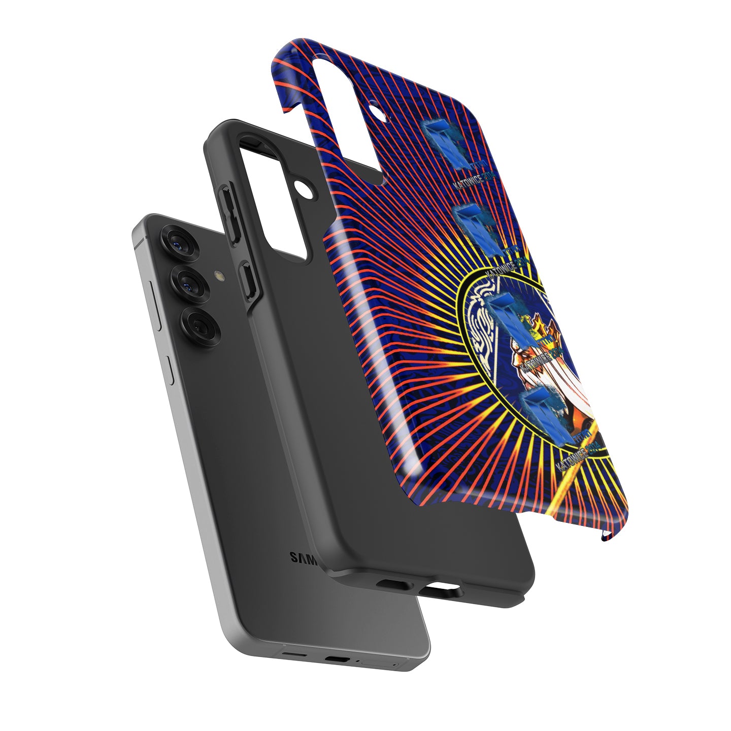 CSGO/CS2 Phone Case - M4A4 | The Emperor Skin with TITAN Stickers - Samsung Models