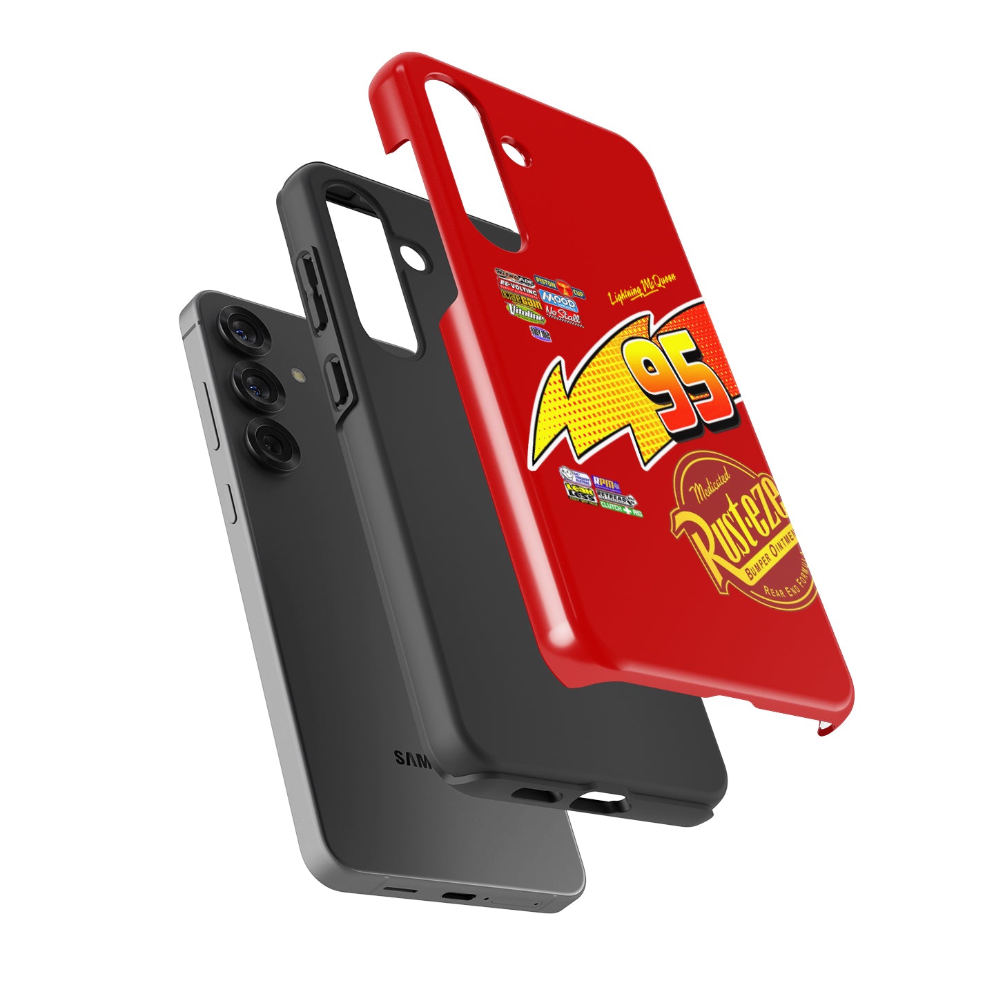 Lightning #95 Racing Phone Case – Rust-eze Livery Tribute (for Samsung Galaxy)