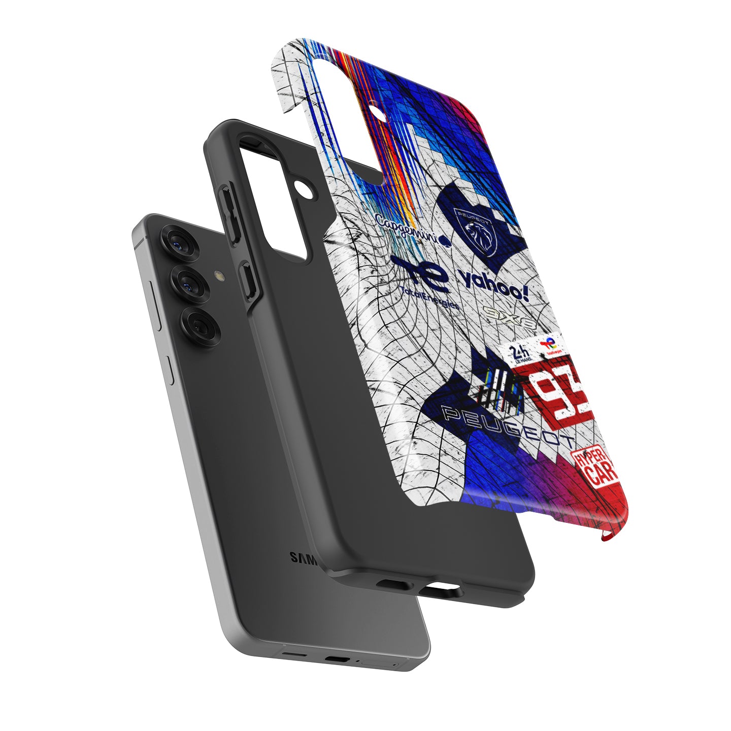 Peugeot 9X8 Le Mans 100th Anniversary Samsung Case – Race-Worn Hypercar Edition | DIZZY CASE