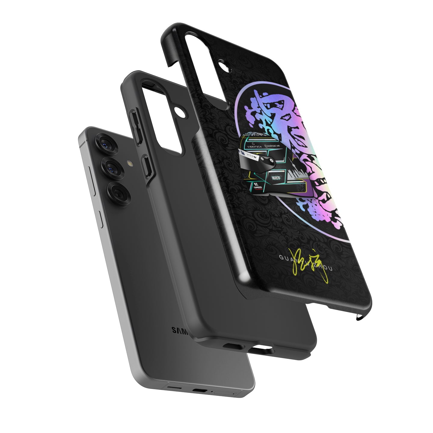 F1 2024 Iconic Zhou Helmet Design Samsung Galaxy Case | DIZZY CASE