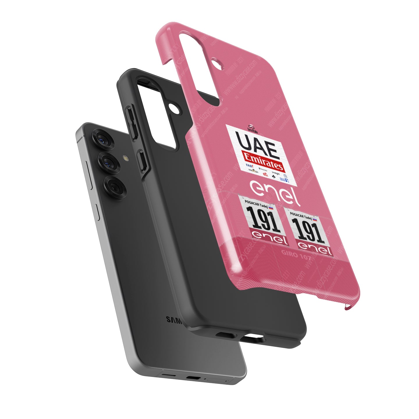 Tadej Pogačar 2024 Pink Jersey Phone Case: Style Meets Protection | DIZZY CASE