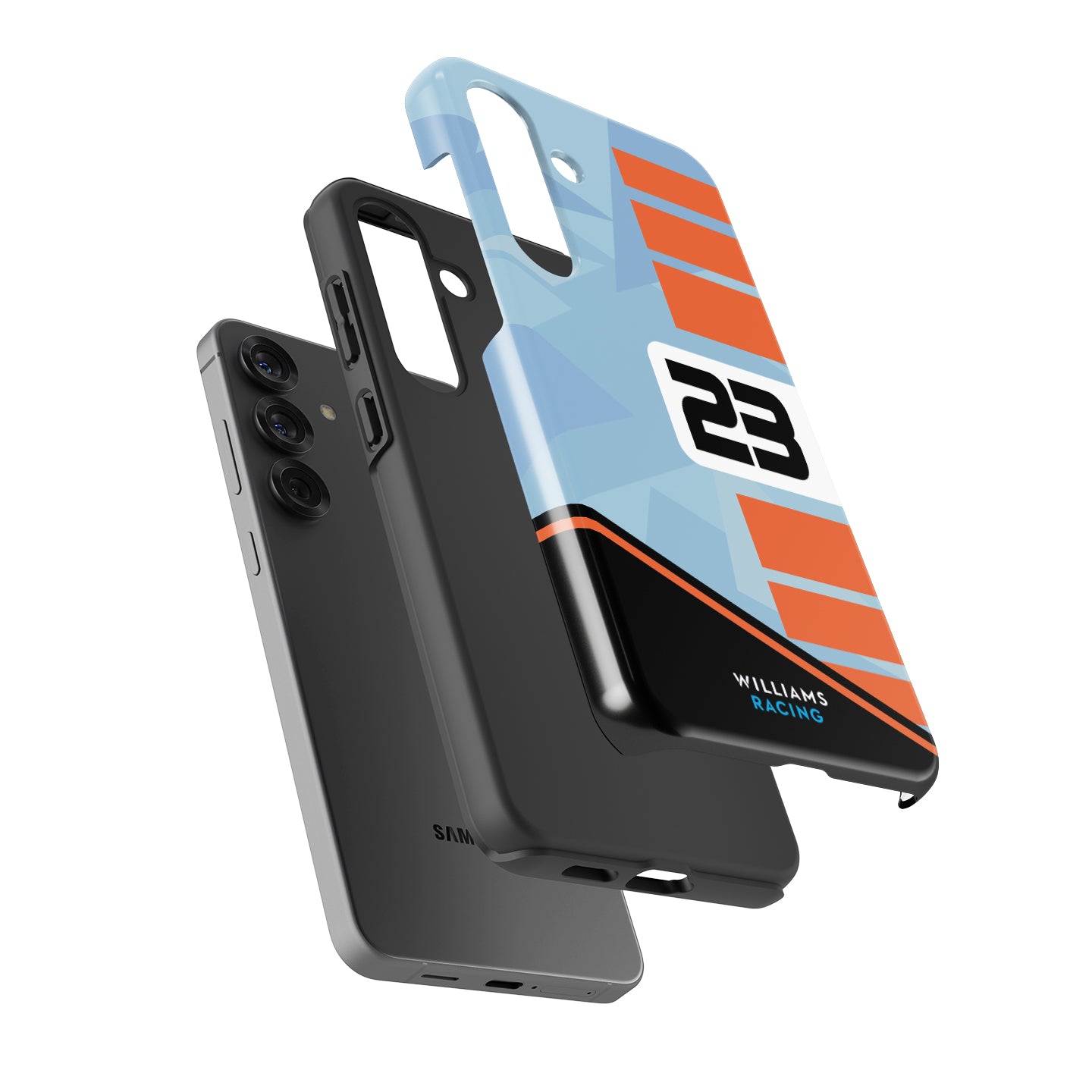 Williams Gulf Livery Alex Albon - Samsung Phone Case | DIZZY CASE