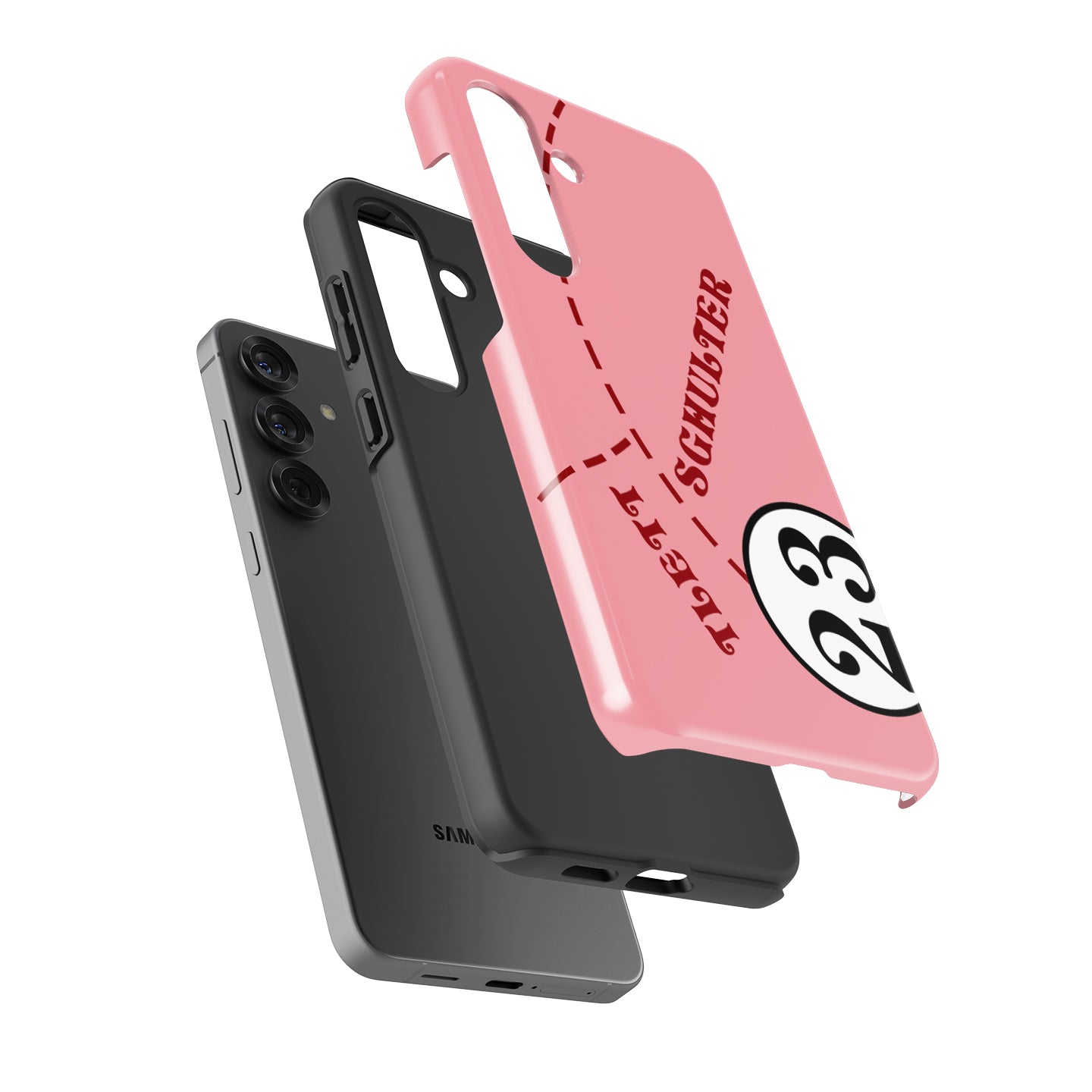 Porsche Pink Pig Samsung Case – Bold Racing Design for Galaxy