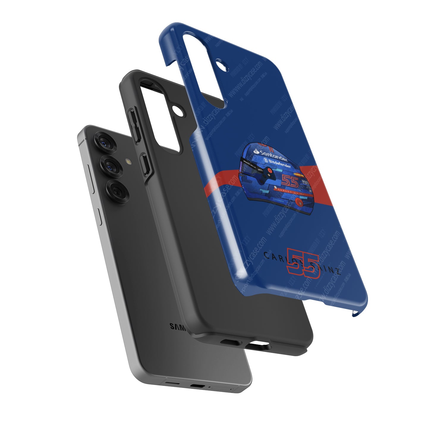 Carlos Sainz 2024 Miami GP Helmet Phone Case – Samsung Models | DIZZY CASE