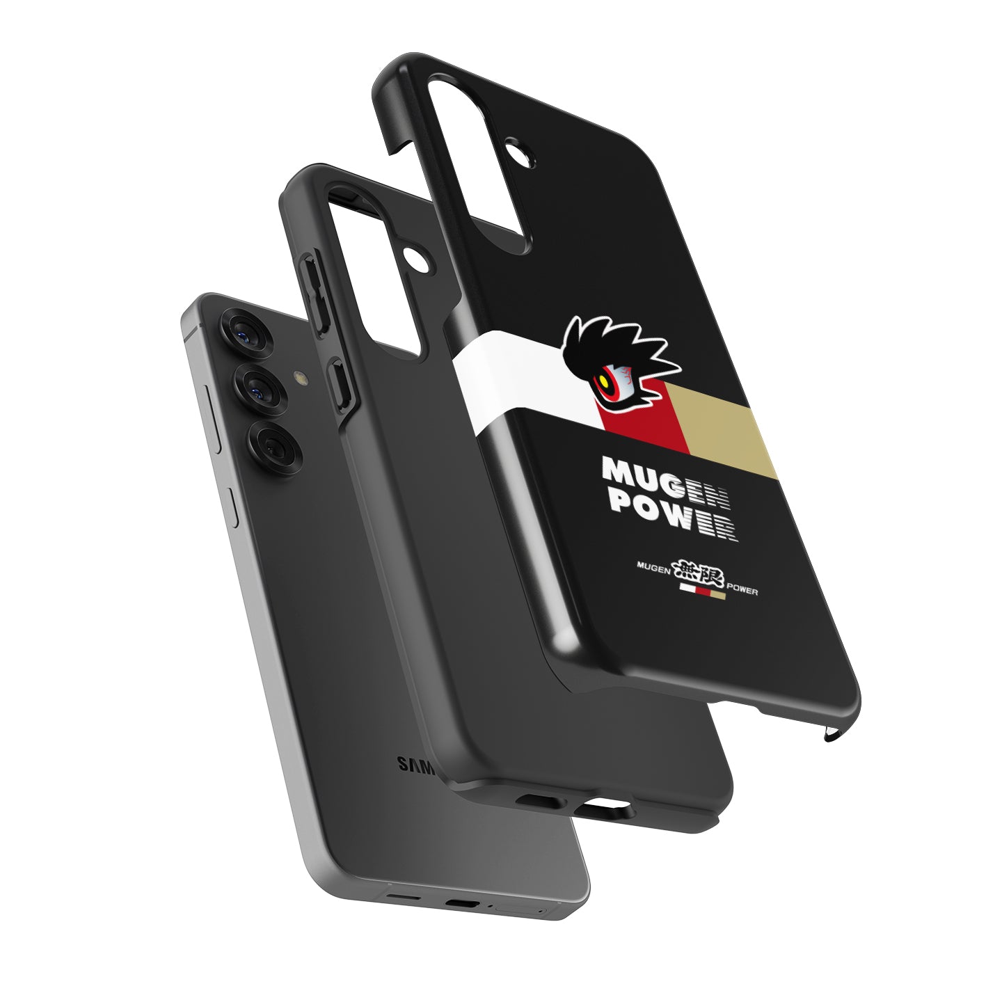Sleek or Tough: Endless Mugen Commander Eye Phone Case