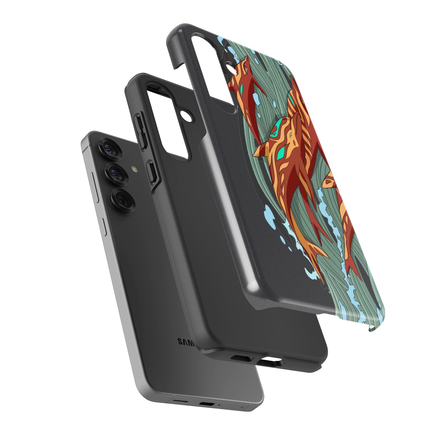 AK-47 Aquamarine Revenge Skin - Phone Case for Samsung & Other Models