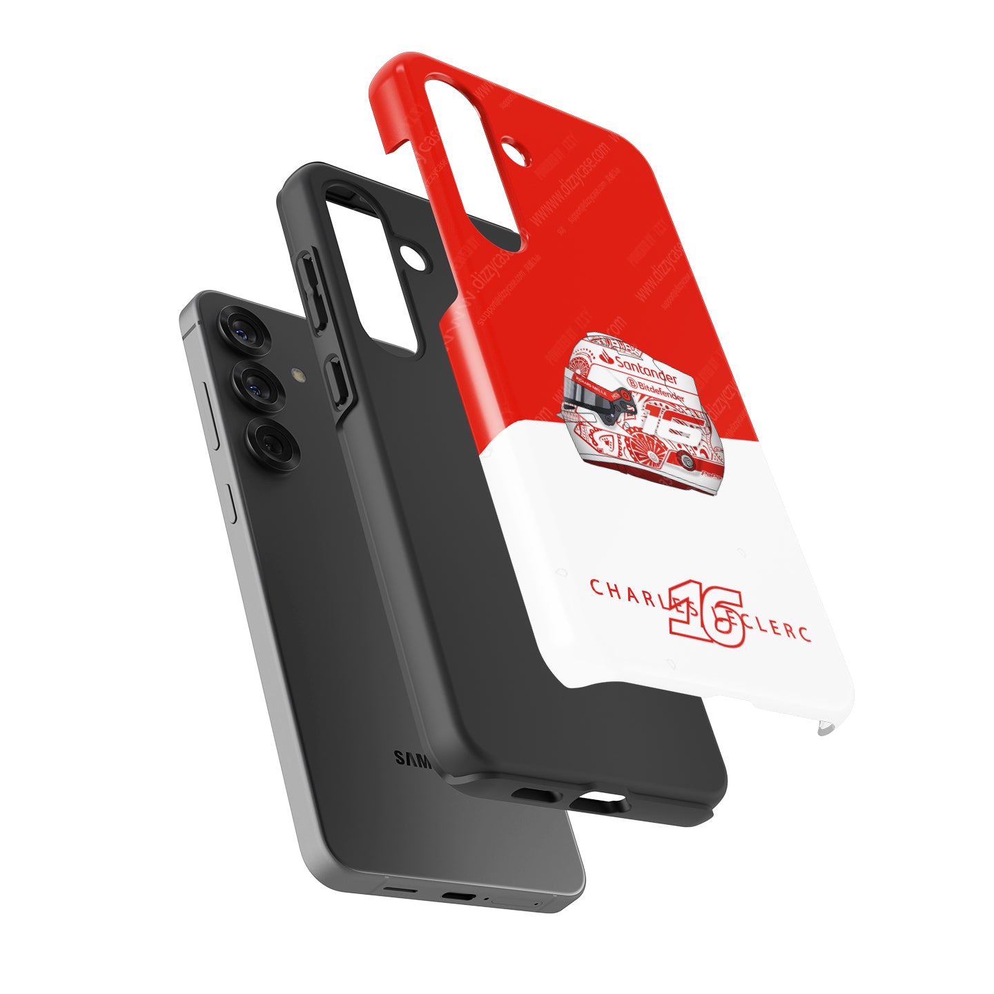 Charles Leclerc Mexico 2024 F1 "Día De Los Muertos" Helmet Phone Case - Samsung Models | DIZZY CASE