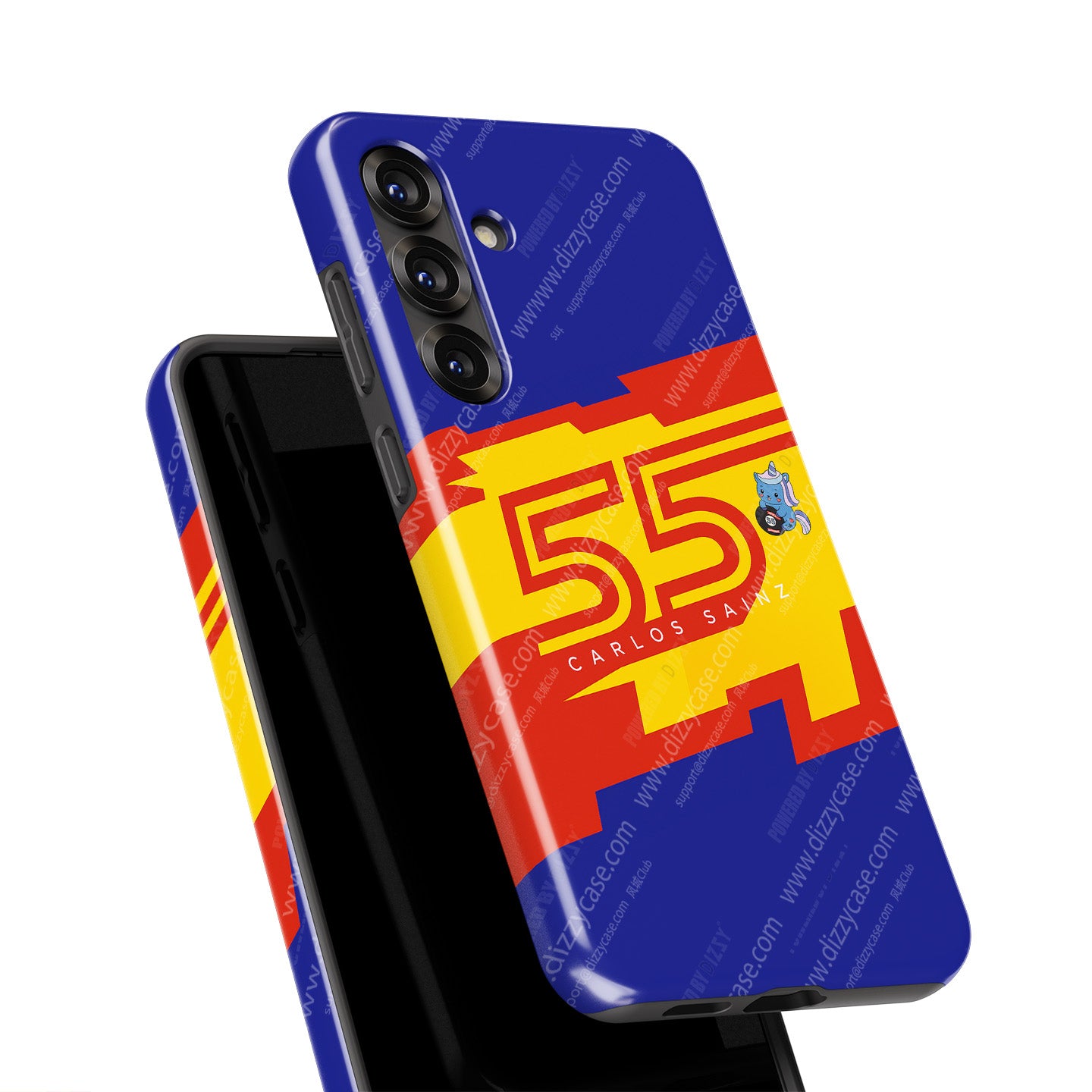 Carlos Sainz 2025 Williams Helmet Edition Phone Case – Spanish Spirit Design for Samsung Galaxy