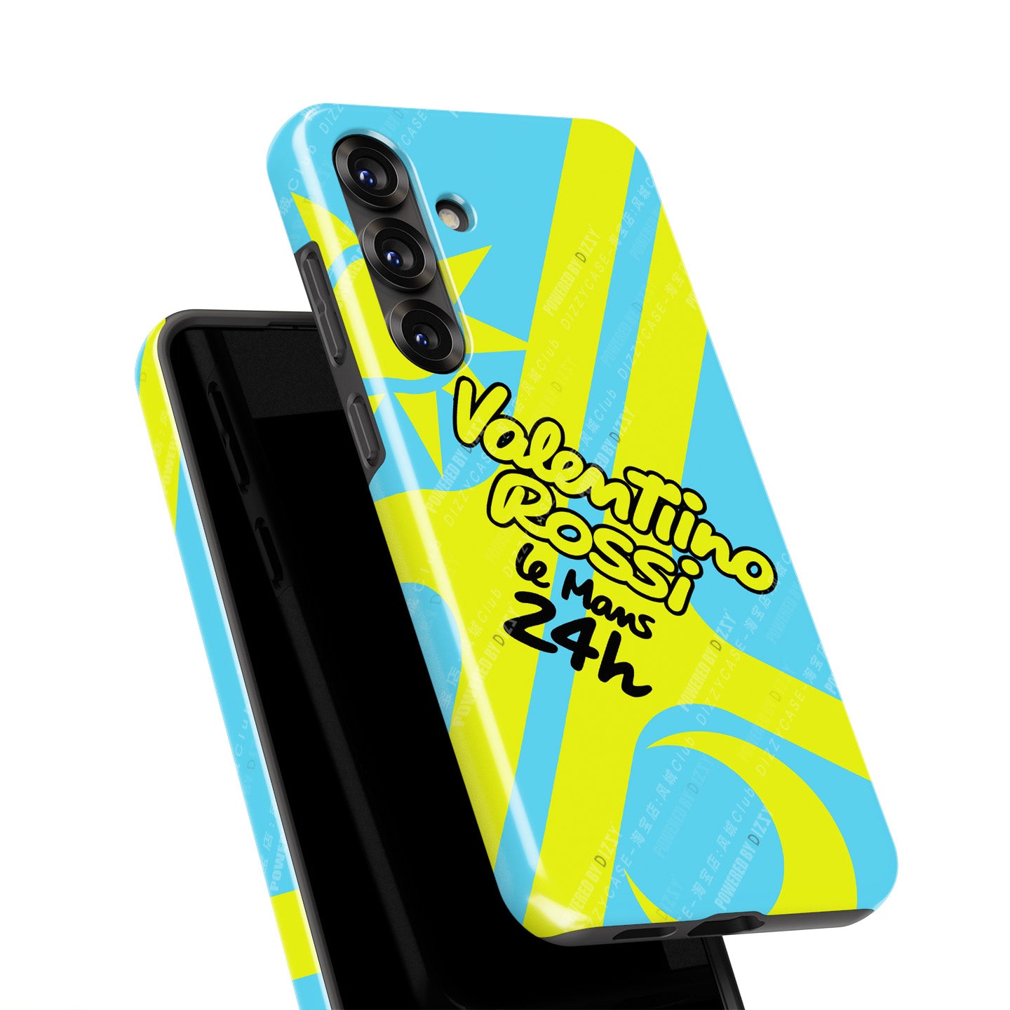 Valentino Rossi 2024 Le Mans 24H Helmet Phone Case – BMW M4 GT3 Tribute for Samsung