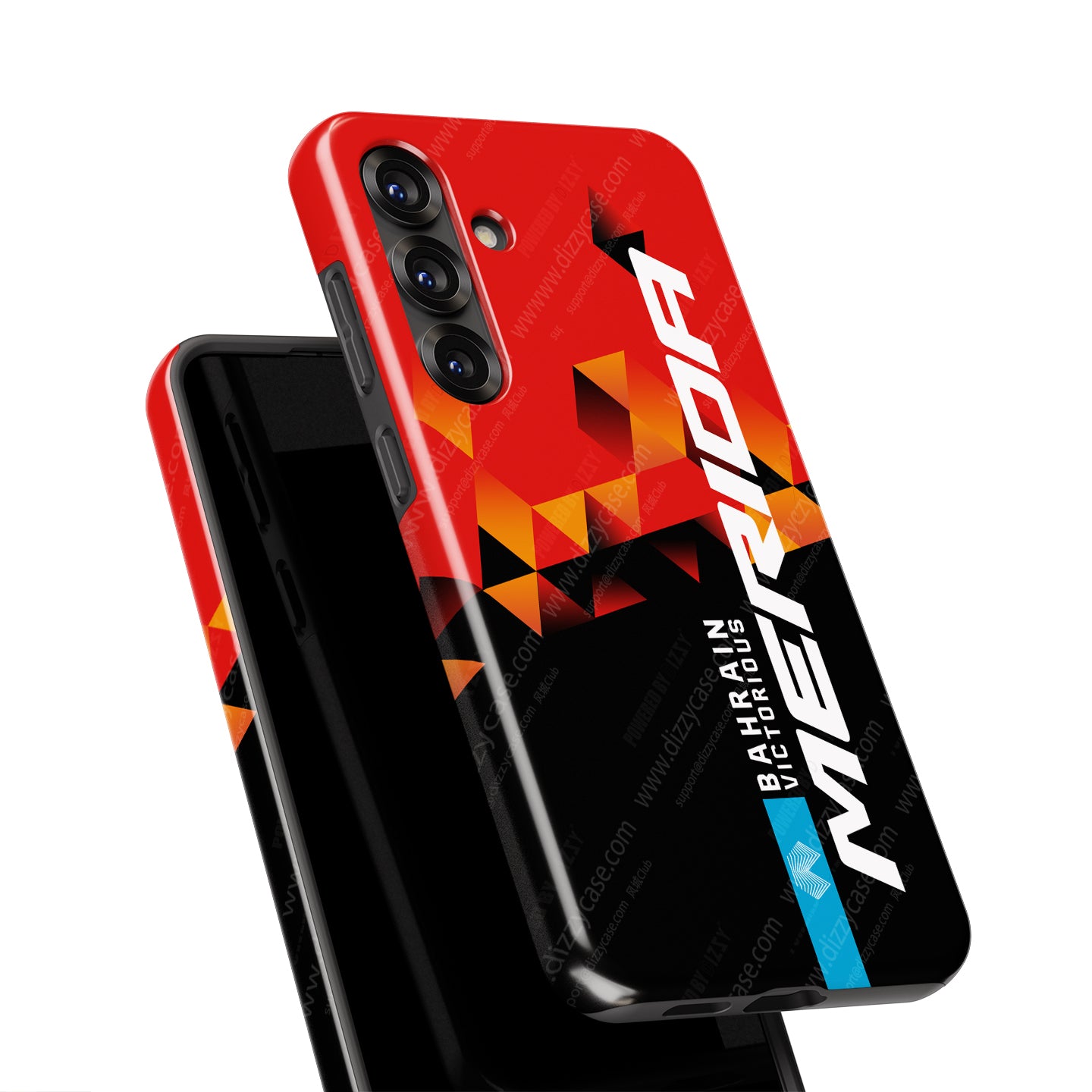 Camiseta de ciclismo BAHRAIN VICTORIOUS MERIDA, librea para funda de teléfono SAMSUNG, 2022