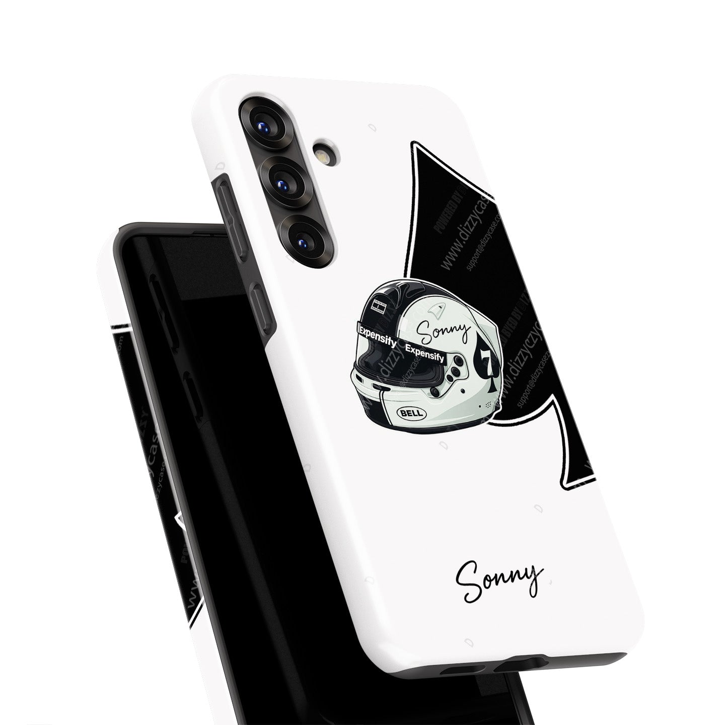 Sonny Hayes “F1: The Movie” Helmet Edition Phone Case – Tribute Design for Samsung Galaxy