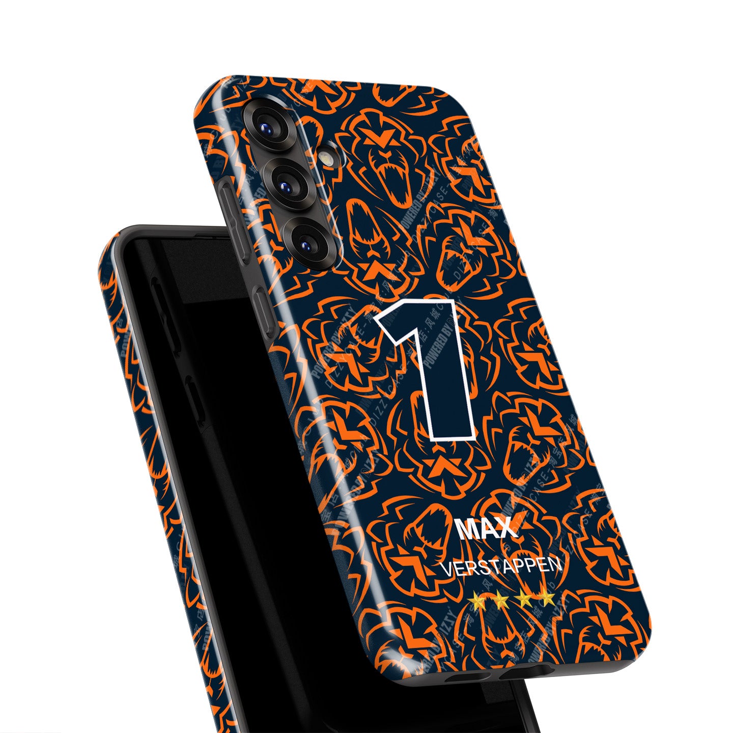 Max Verstappen 2025 F1 Champion Phone Case – Orange Lion Edition (Samsung)
