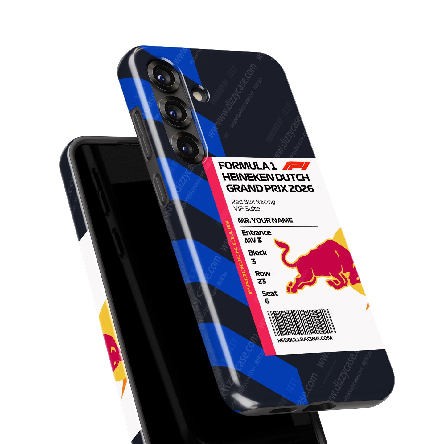 Custom Red Bull VIP Pass Samsung Galaxy Case