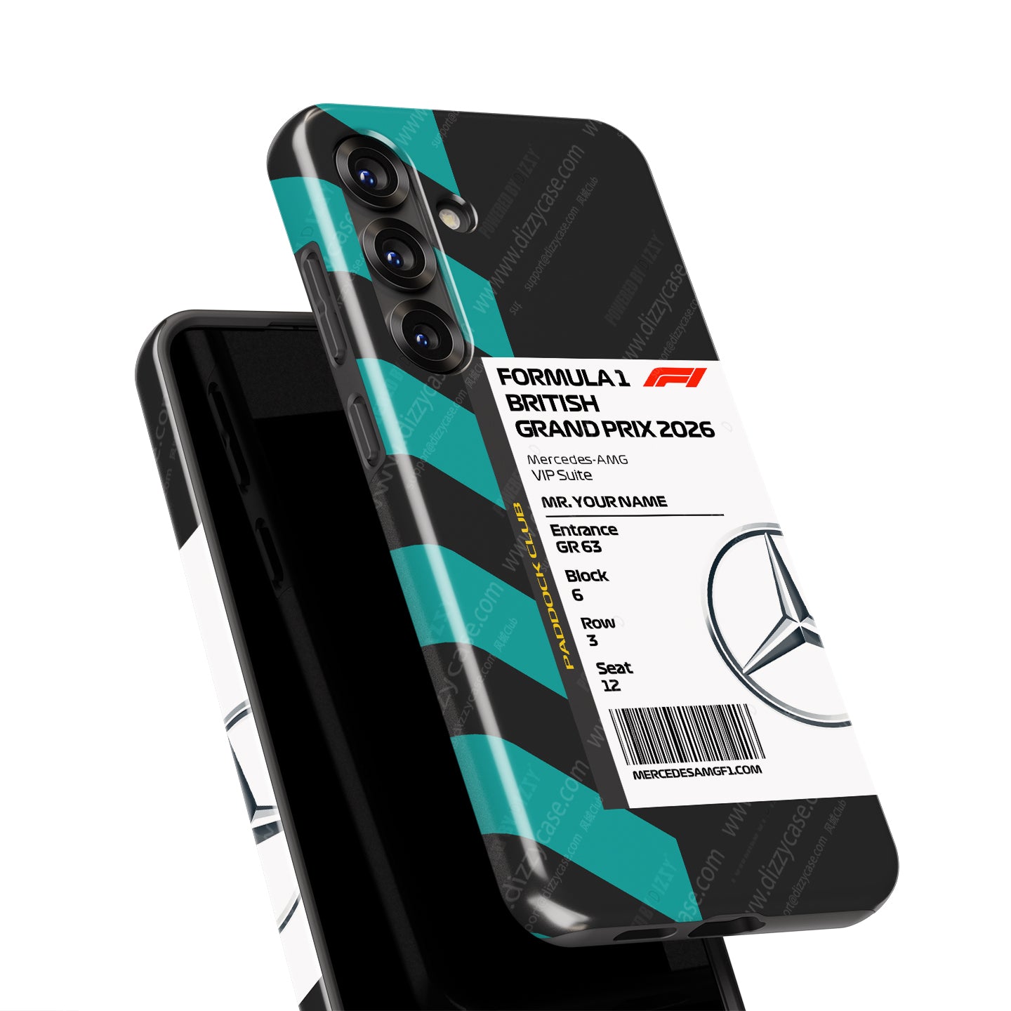 Custom Mercedes VIP Pass Samsung Galaxy Case