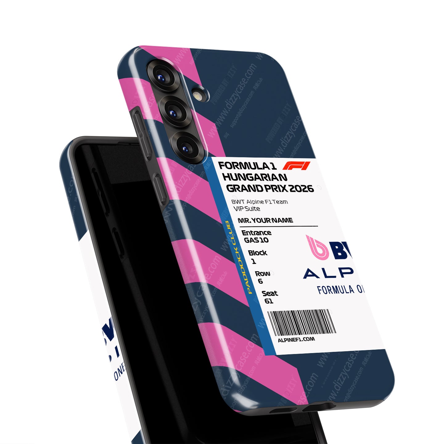 Custom Alpine VIP Pass Samsung Galaxy Case