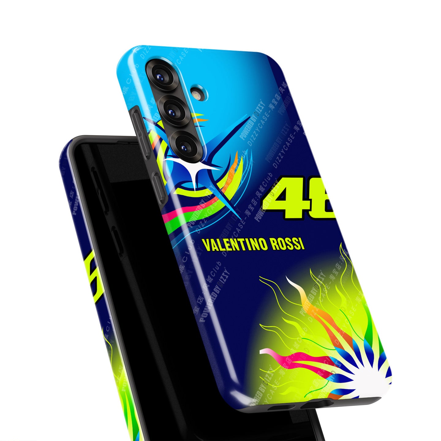Valentino Rossi 2025 WEC Helmet Phone Case – Le Mans 24H BMW M Motorsport for Samsung