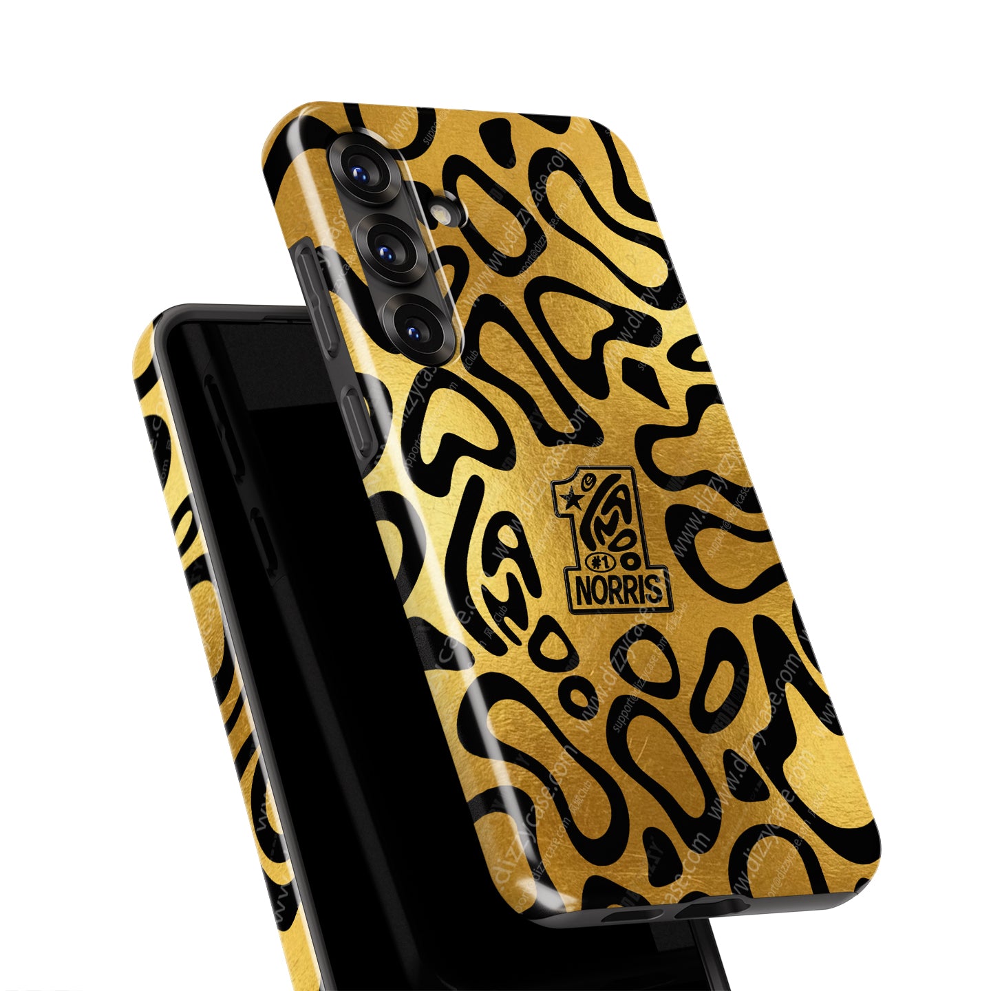 Lando Norris LN1 Black Gold Livery - Samsung Galaxy Case