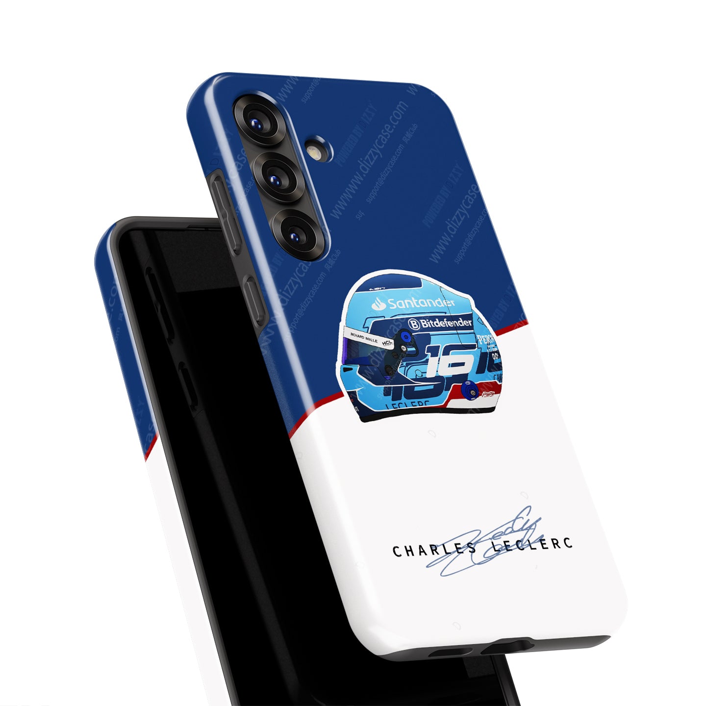 Charles Leclerc Miami Grand Prix 2024 Helmet Samsung Phone Case | DIZZY CASE