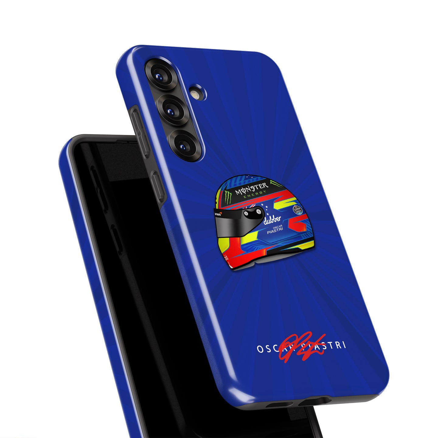 Étui Samsung édition casque Oscar Piastri 2024