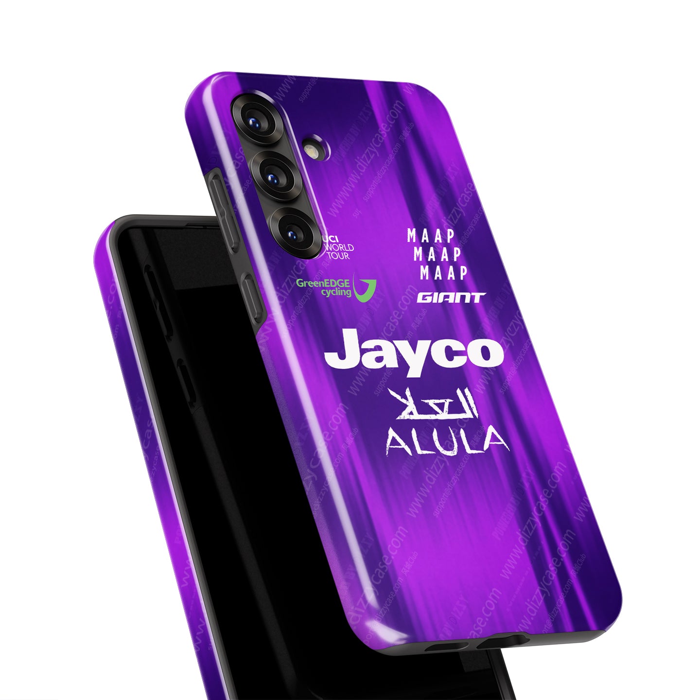 Team Jayco AlUla 2025 Jersey Phone Case – Ride the Purple Velocity (Samsung Galaxy)
