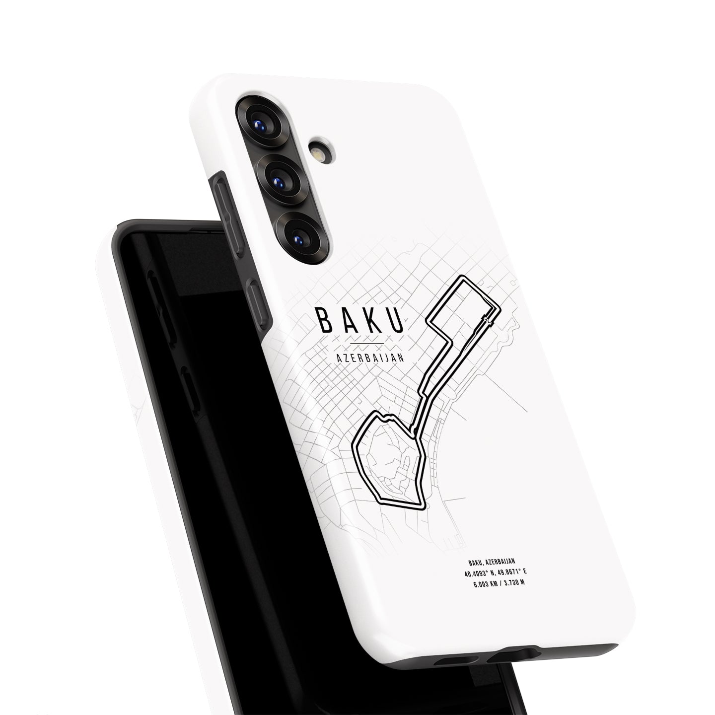 Azerbaijan GP Baku Map Snap Case for Samsung Galaxy | DIZZY CASE