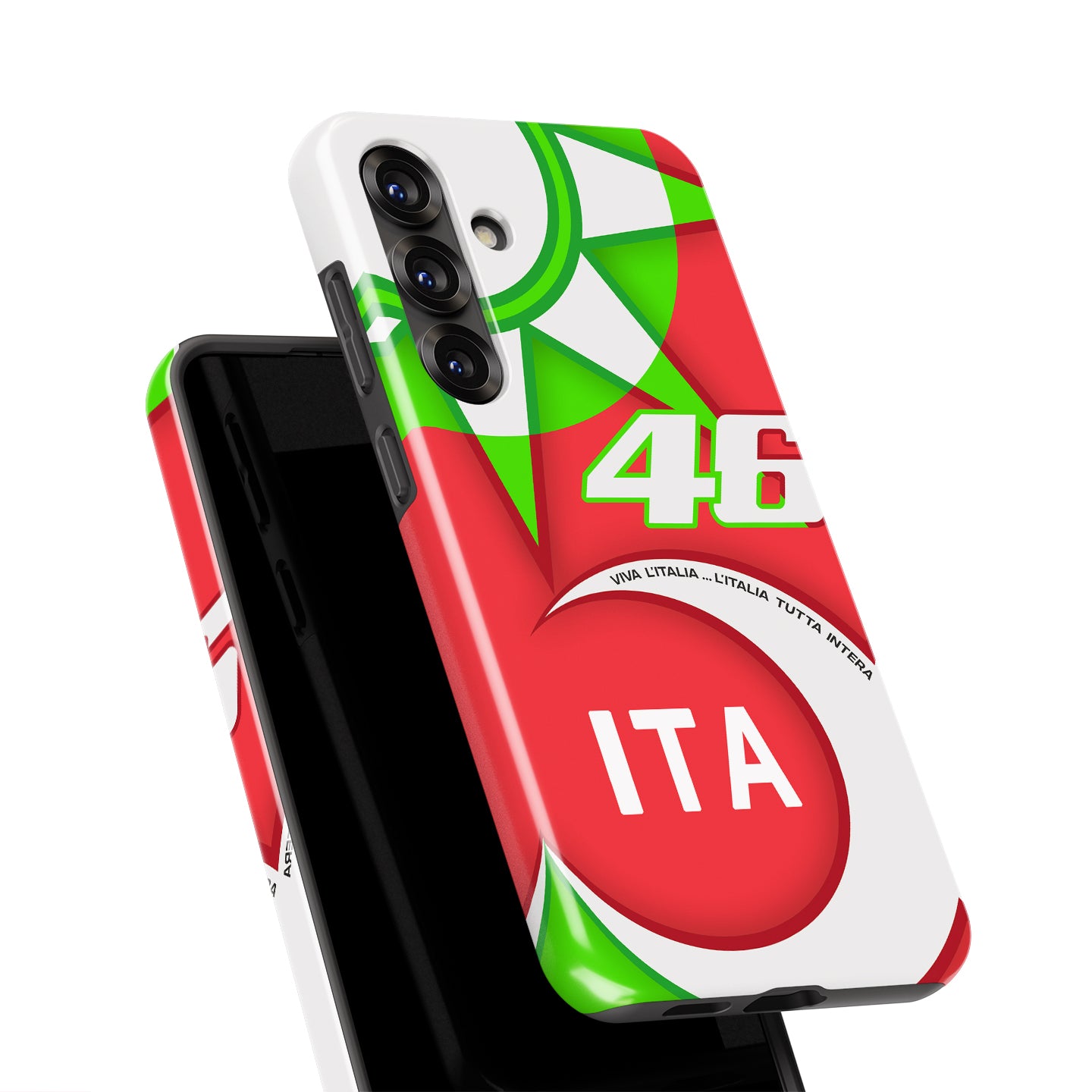 Valentino-Rossi Mugello 2018 Helmet Livery Phone Case – Samsung Models | DIZZY CASE