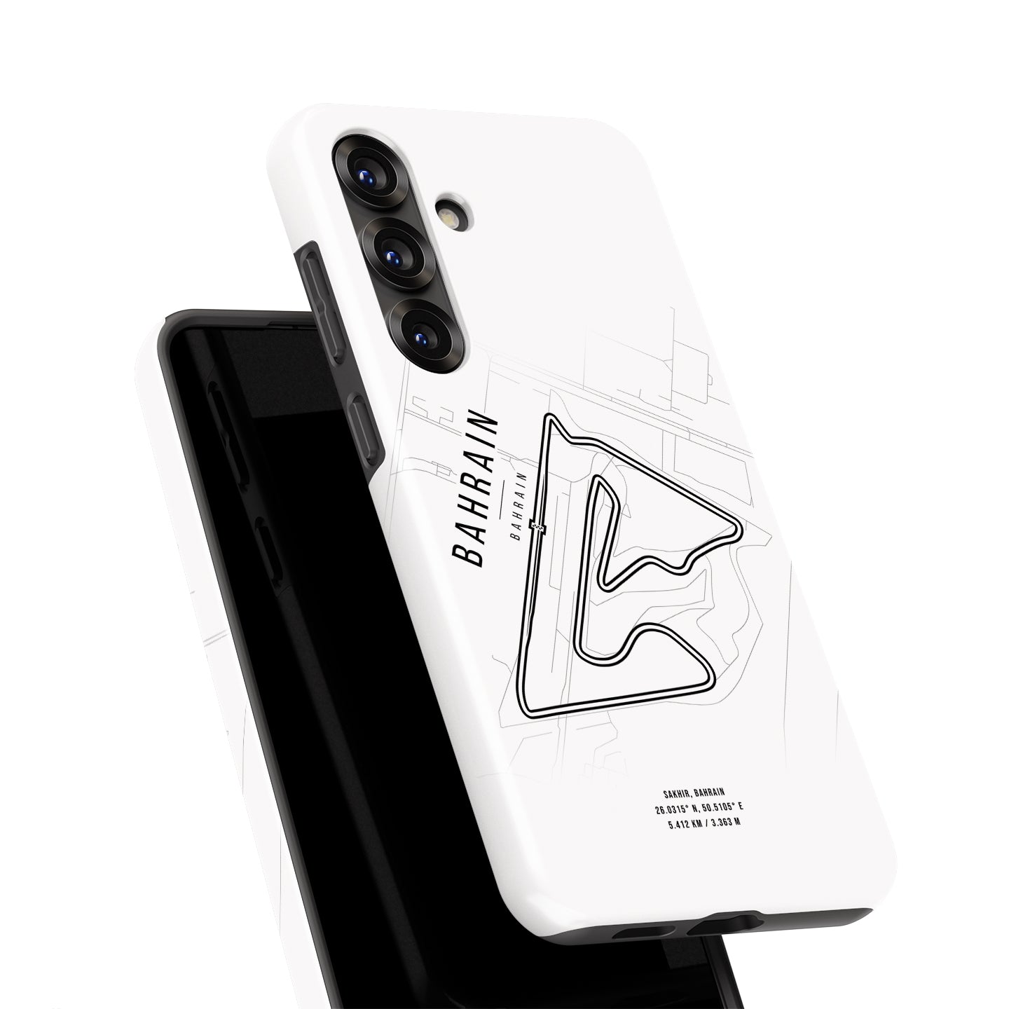 Sleek Snap Case with Bahrain GP Map for Samsung Galaxy | DIZZY CASE